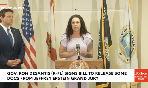 Governor DeSantis Signs Bill to Allow the Release of Jeffrey Epstein Documents